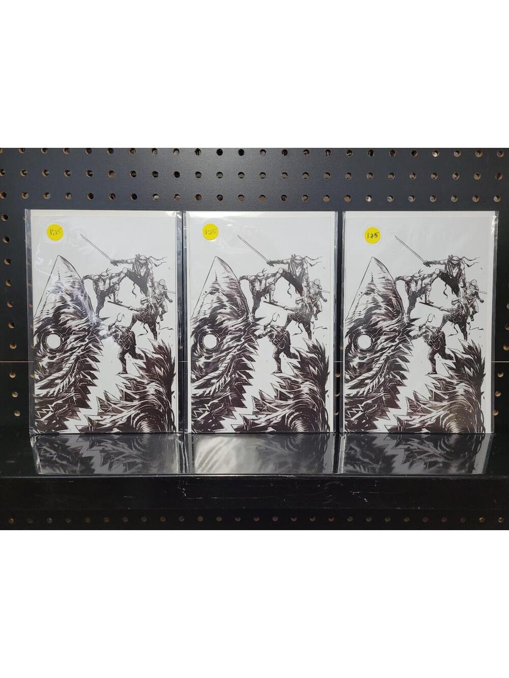 TMNT #149 1:25 RI Variant Lot (3) Wijngaard B&W NM